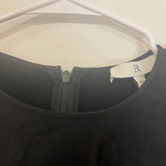 Banana Republic Black Satin Dress – XXS – New Without Tags - Picture 4 of 8